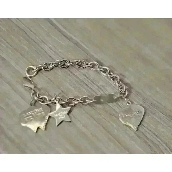 Tiffany & Co Sterling Silver Lancome Charm Bracelet - Picture 8 of 8
